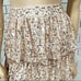 Miss Selfridge Sequin Tiered Midi Skirt in blush-Pink - Size 12