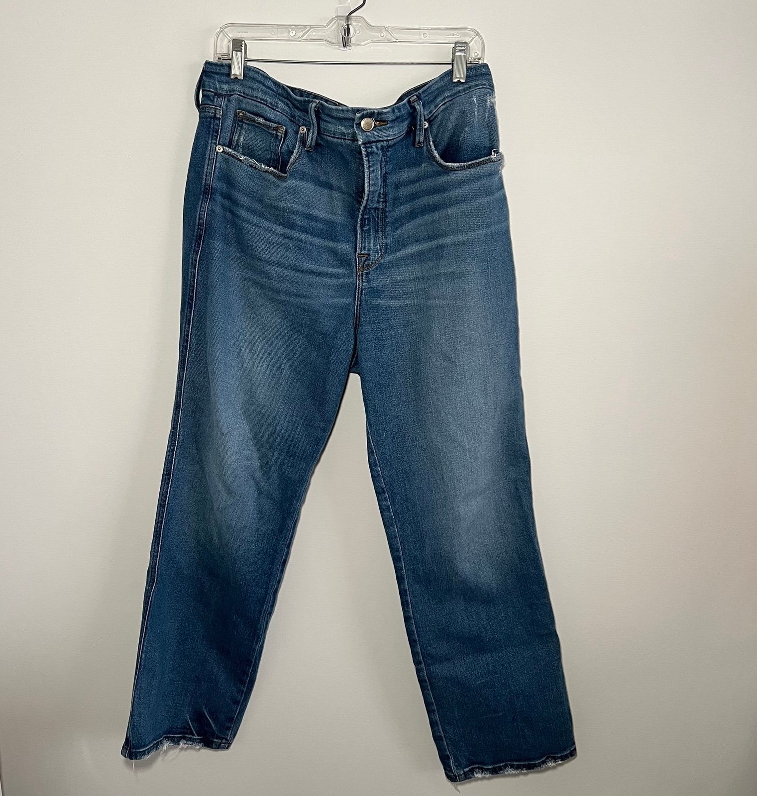Good American Good Curve Straight Jeans Size 12