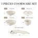 Carote 5 pc Cookware