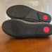 Fitflop Allegro Dotted Fringe Slip On Loafers Sz 6 Snake Print Leather Flats