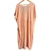 Young Fabulous and Broke Eyelet Kaftan Cover Up Dress Peach Size S