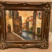 Framed painting