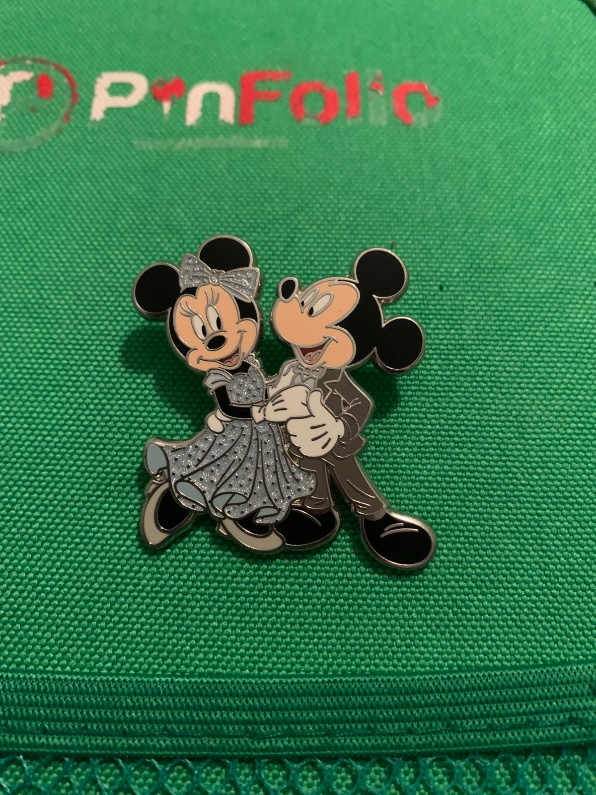 Minnie and Mickey Mouse Ballroom Dancing Valentine’s Day DLP Pin