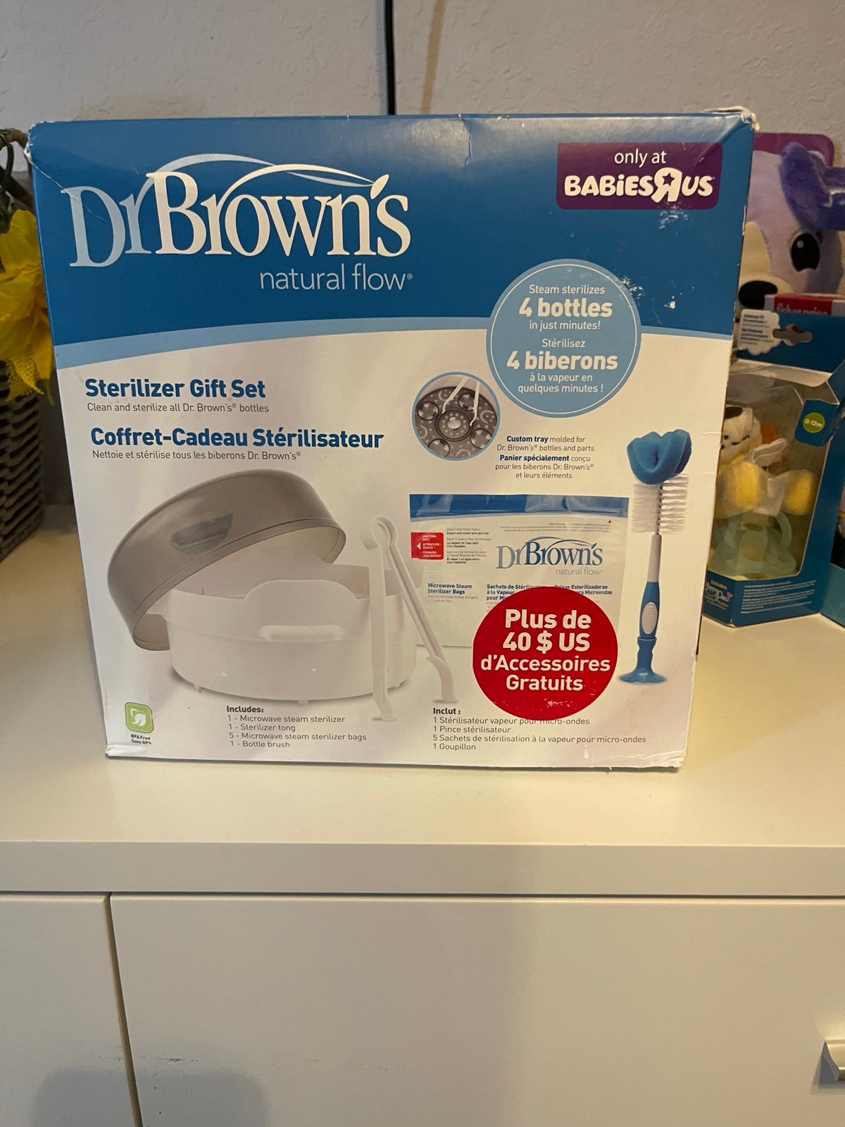 dr browns bottle sterilizer