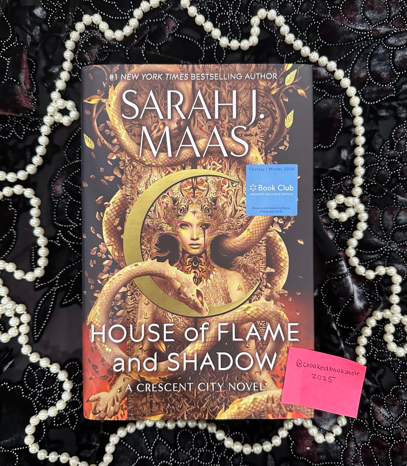 OOP, House of Flame and Shadow by Sarah J. Maas, Walmart Exclusive Edition