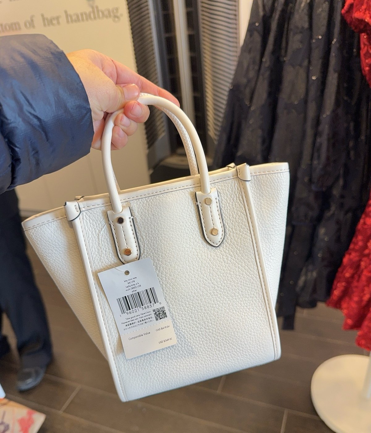 Hello Kitty X Kate Spade New York Ella Mini Tote KK179 NWT