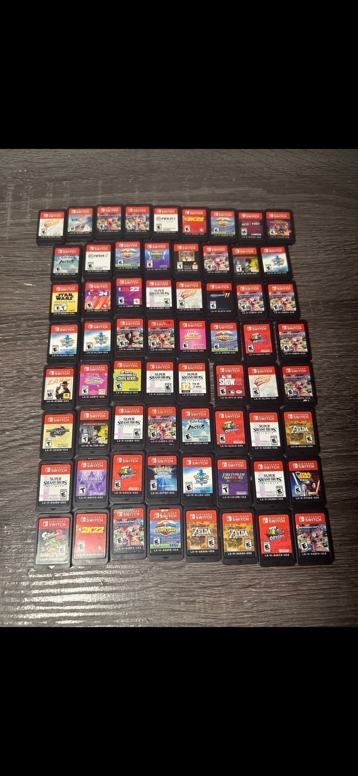 Nintendo switch Games  NOT A WHOLE SALE
