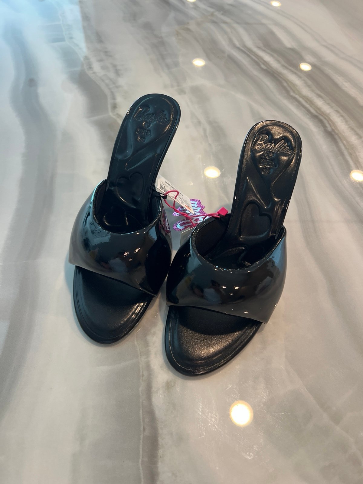 Zara Barbie puffy heels