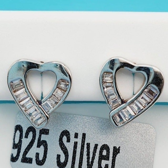 925 Sterling Silver CZ Beautiful Earrings for Women, 1USPAR4152