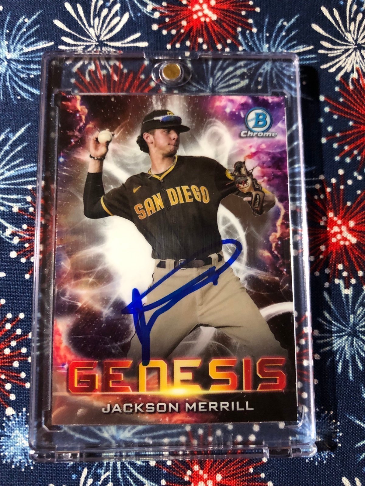 jackson merrill rookie card ip auto