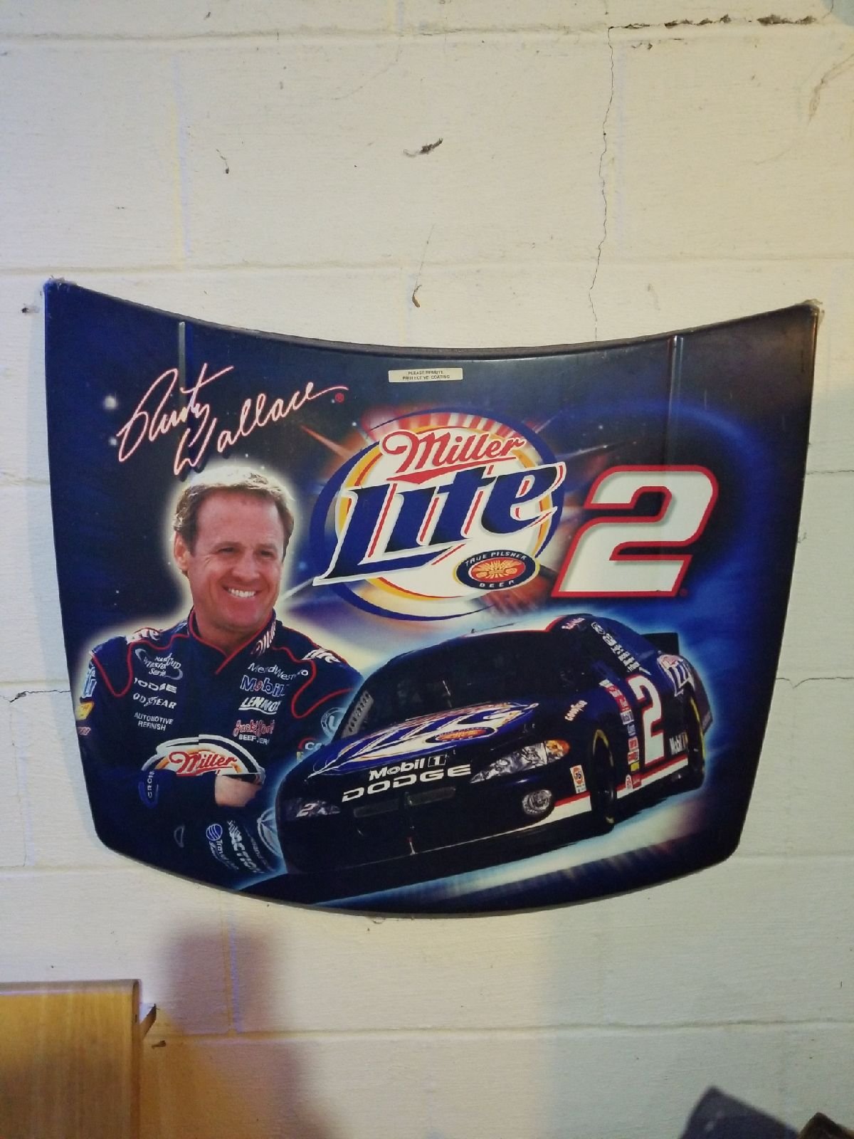 Miller Lite Rusty Wallace Nascar Memorab