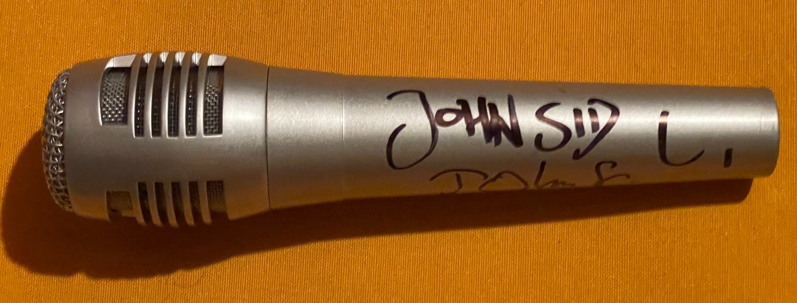 They Might Be Giants Autographed Microphone John Flansburgh and John Linnell