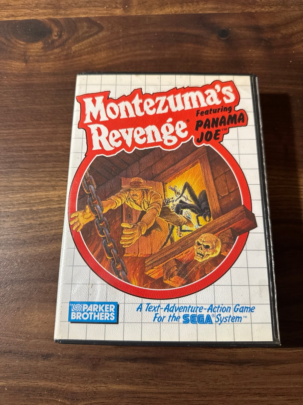 Montezuma’s Revenge Sega Master System Video Game RARE Complete Panama Joe