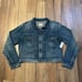 Vintage NWT Polo Ralph Lauren navy denim jacket with 2 buckle back straps XL
