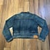 Vintage NWT Polo Ralph Lauren navy denim jacket with 2 buckle back straps XL