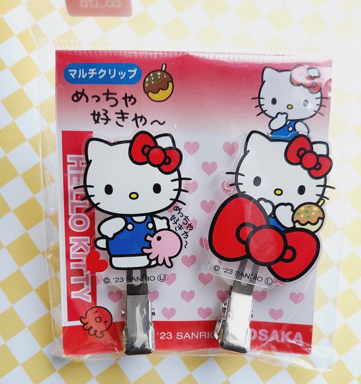 Sanrio rare Hello Kitty doll hair accessories clip decoration collection new