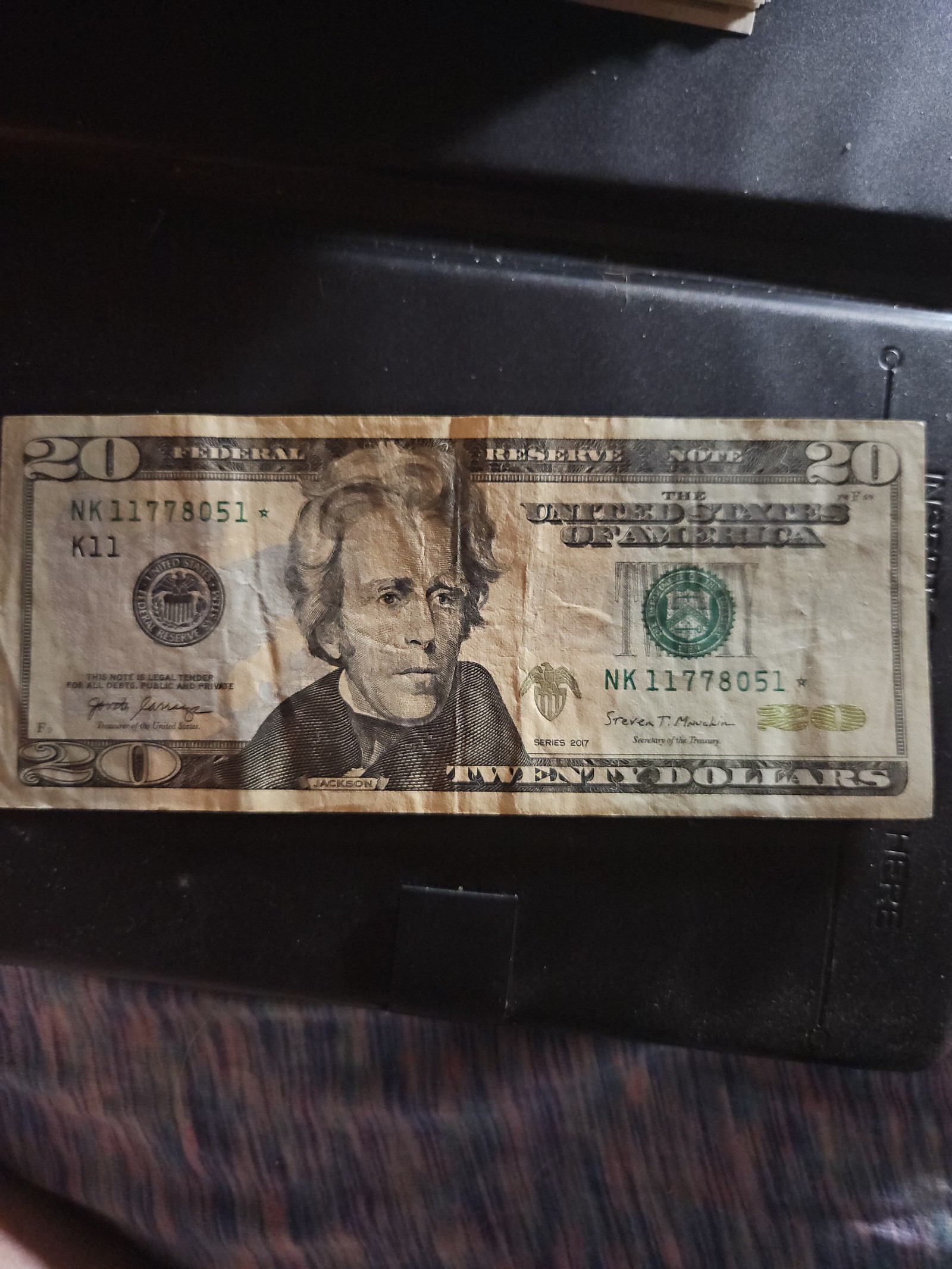 20 dollar star note