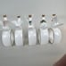Napco Ware Christmas Napkin Rings White Dove Bone China