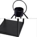NEW 2 Decor Modern Farmhouse Lantern Decor( Black Metal Candle Lanterns