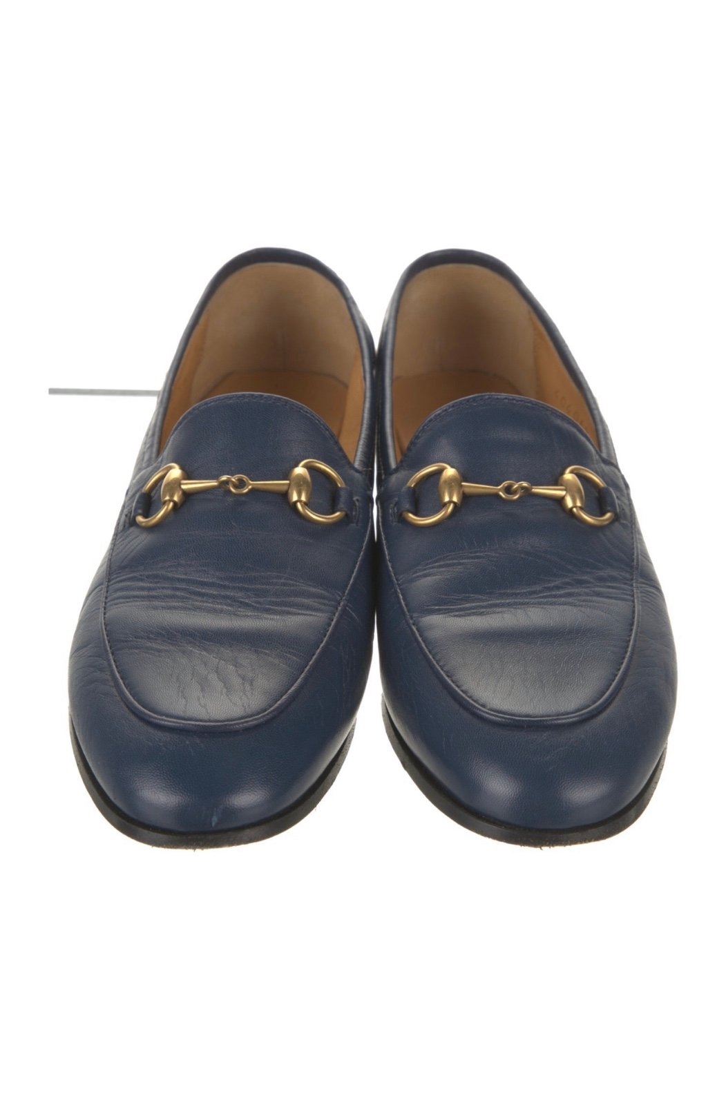Authentic GUCCI Jordaan Horsebit Accent Loafers