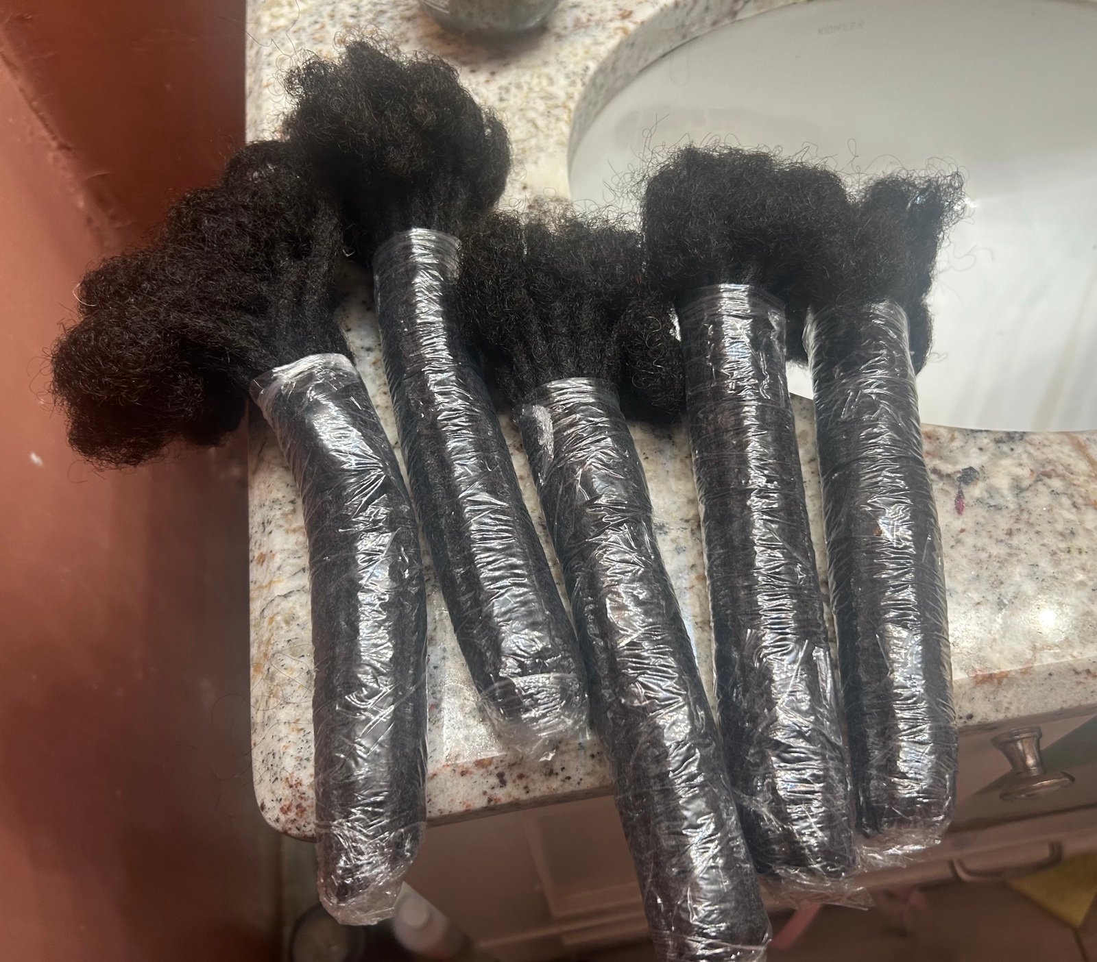 100 12 inch fully 100% human hair loc extensions