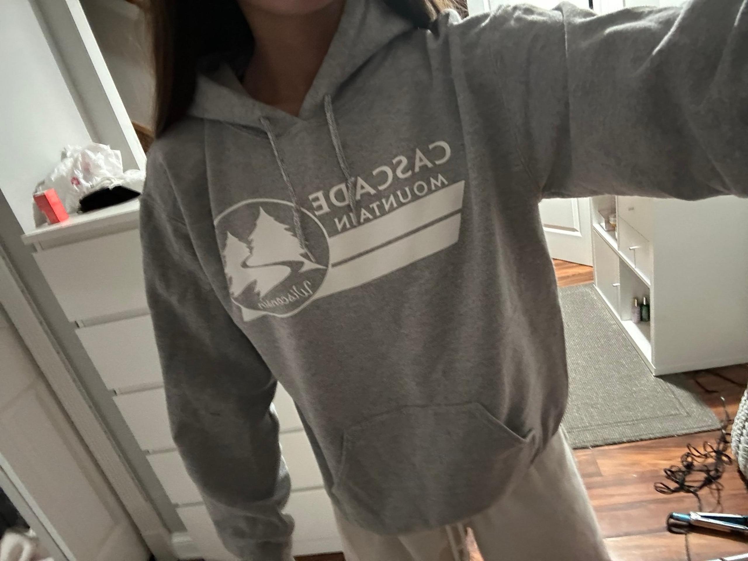 Cascade Mountain Skiing Hoodie