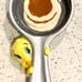 WB Looney Tunes TWEETY spoon rest & utensil serving set FINAL CALL!