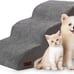 3 Tiers Dog Ramp and Stairs for Beds