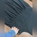 Cotton Hippie Solid Black Color Balloon Legs Bohemian Overalls XXL
