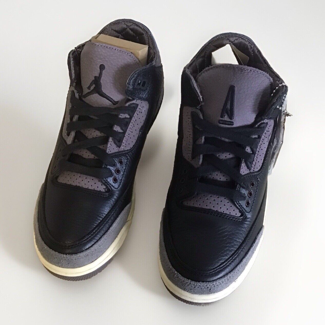 Nike Jordan 3 Retro A Ma Maniere M6/W7.5 FZ4811-001 Black Flat Pewter