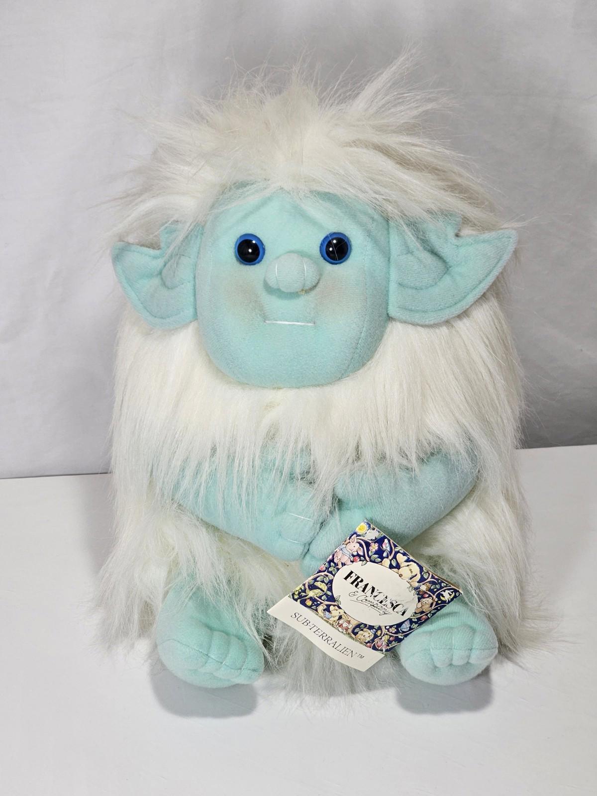 Vintage 1986 Francesca & Company Layla Sub- Terralien Plush Stuffed Toy