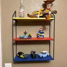 Floating Shelves for Wall, Small Wood Display Shelves Rack