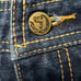 Jordache vintage 70’s jeans horse logo front and back pockets size 28