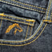 Jordache vintage 70’s jeans horse logo front and back pockets size 28
