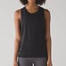LULULEMON Black Breeze By Muscle Tank Sleeveless Perforated Active Running Top 4