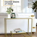 White Console Tables for Living Room FREE Express Shipping USA