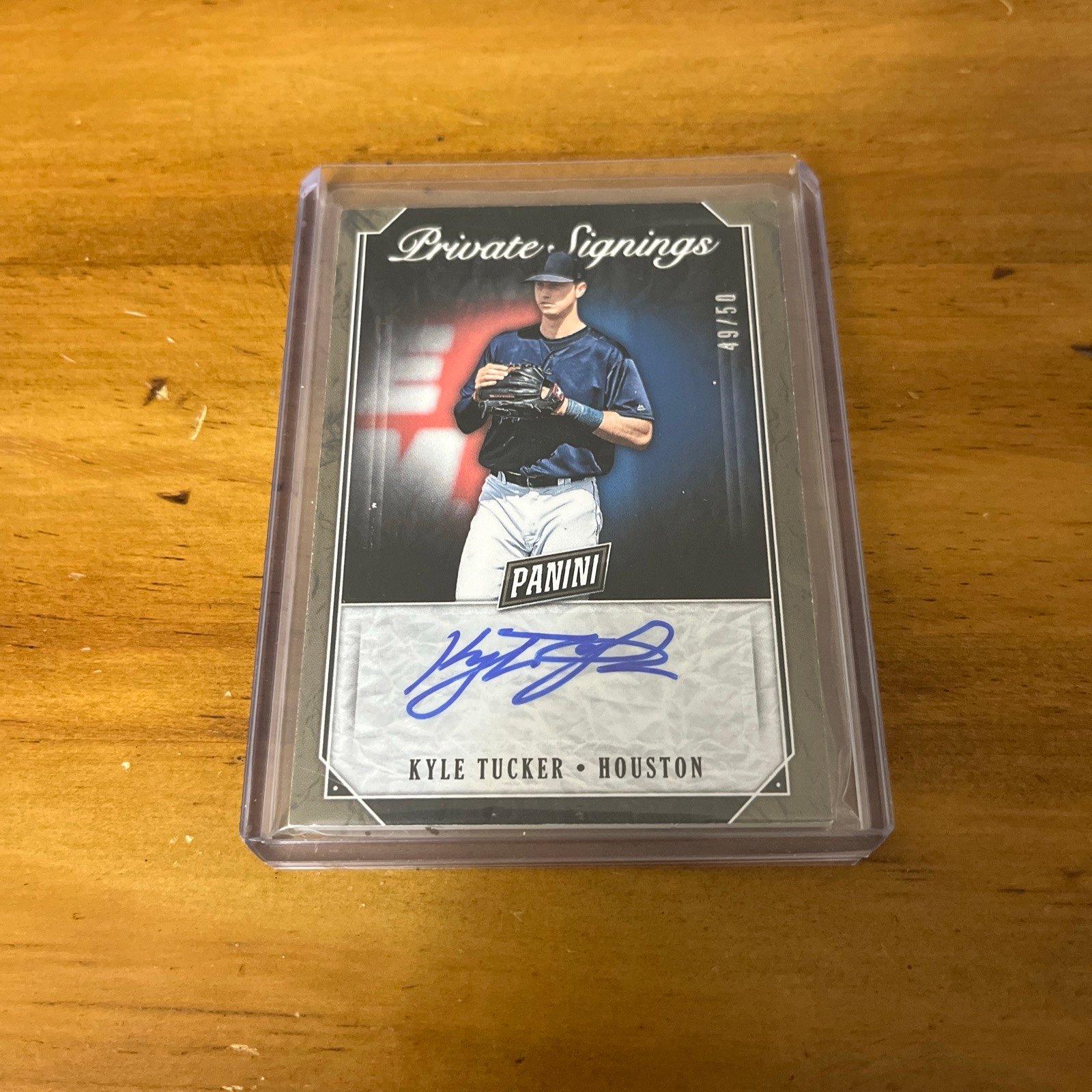 Kyle Tucker Houston Astros auto /50