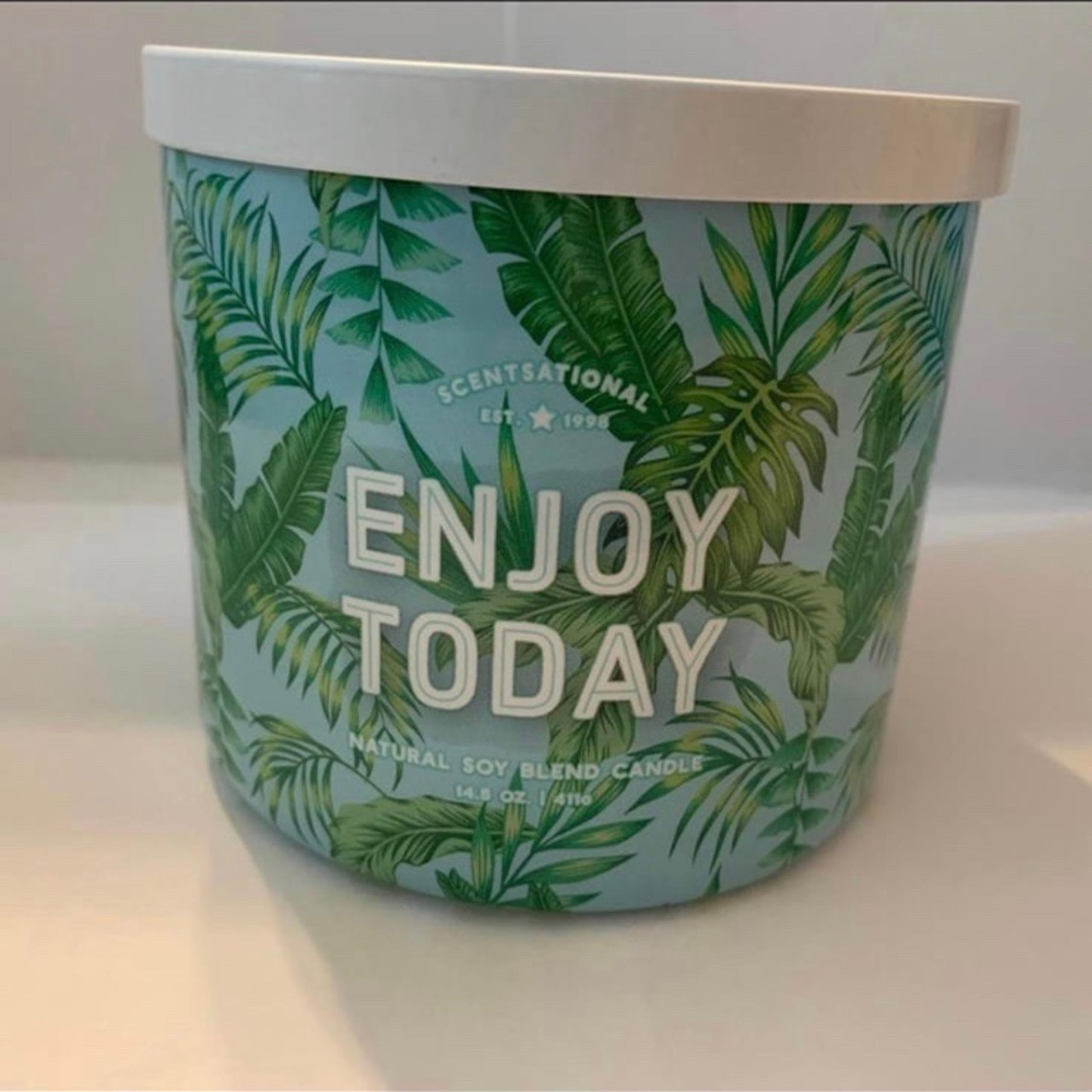 Enjoy Today 14.5 oz Candle | Scented Candle | Luxury Candle | Gift - SCENTSATIONAL