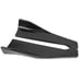 Brand New 2PCS V3 19'' Universal ABS Rear Bumper Splitter Diffuser Carbon Fiber