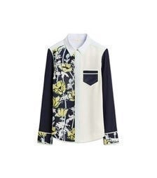 Tory Burch Floral Silk Shirt