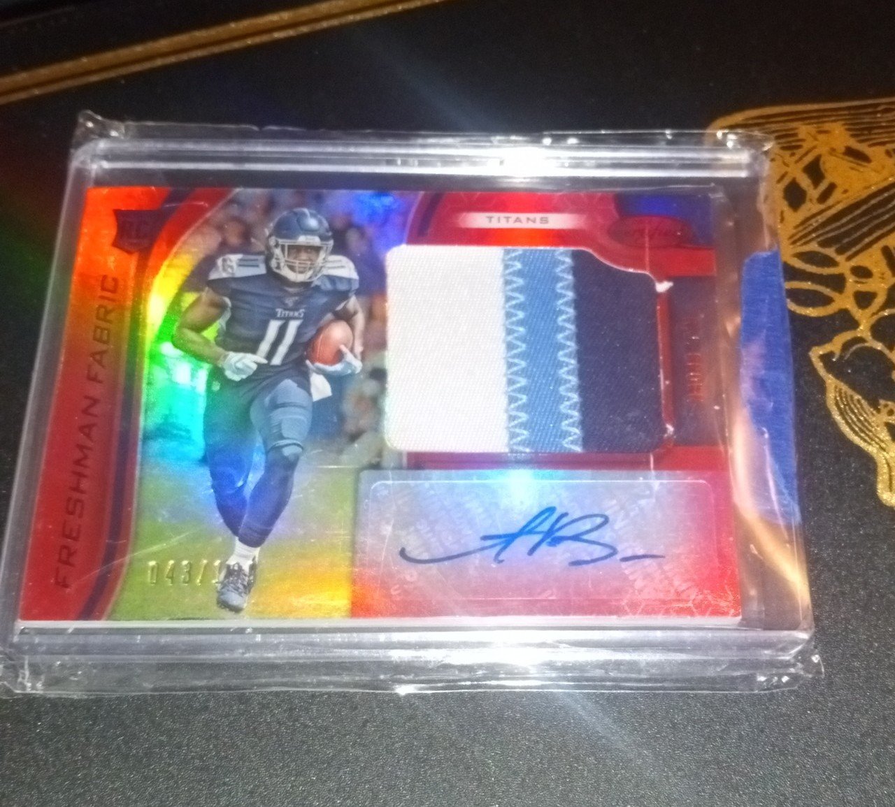 AJ Brown Panini Auto RC