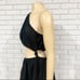 Farm Rio One-Shoulder Asymmetric Cutout Dress in Black - Size Large