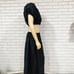 Farm Rio One-Shoulder Asymmetric Cutout Dress in Black - Size Large