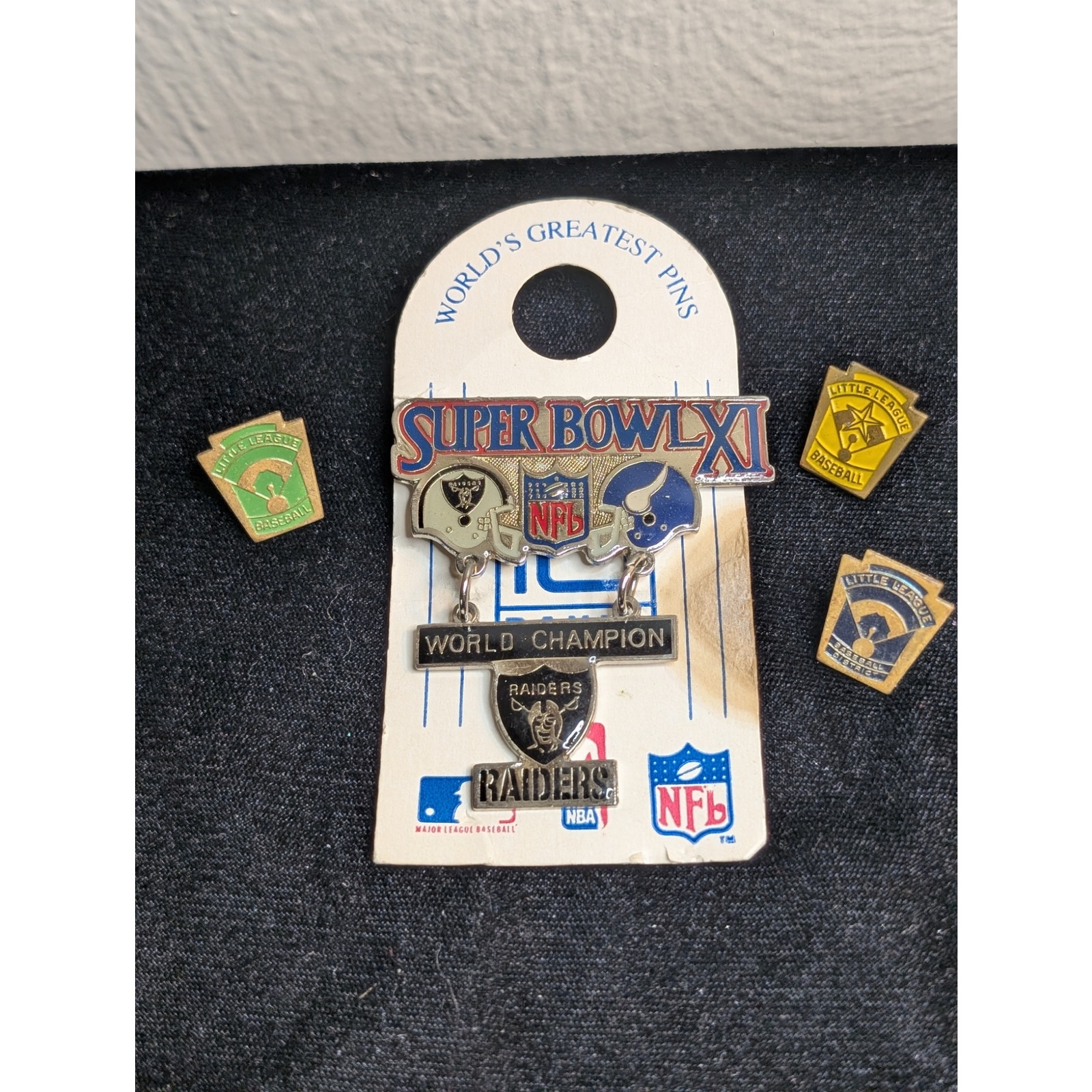 Lot of Vintage Sports Lapel Pins