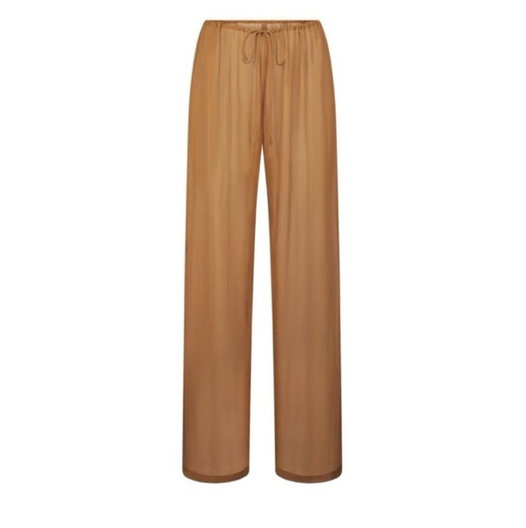 Skims Crinkle Swim Cover Up Pants