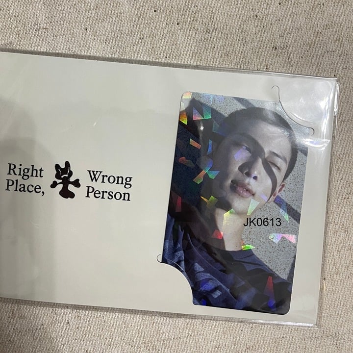 RM Namjoon JPFC Photocard POB Holo PC - Right Place Wrong Person RPWP