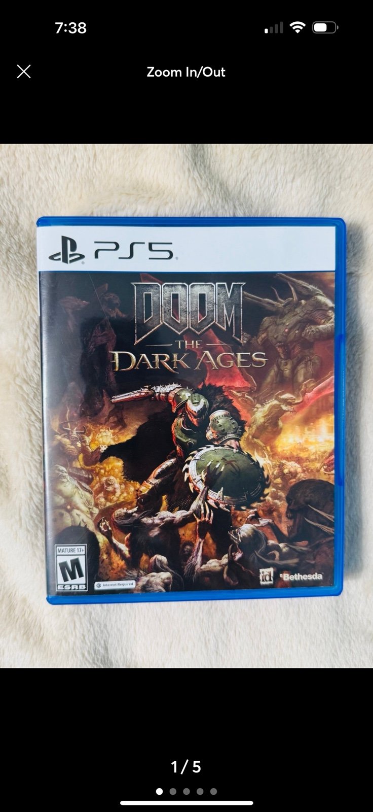 Doom the dark ages ps5 copy