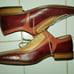 Vintage Georgio Brutini 3 Tone Genuine Leather Mens Dress shoes