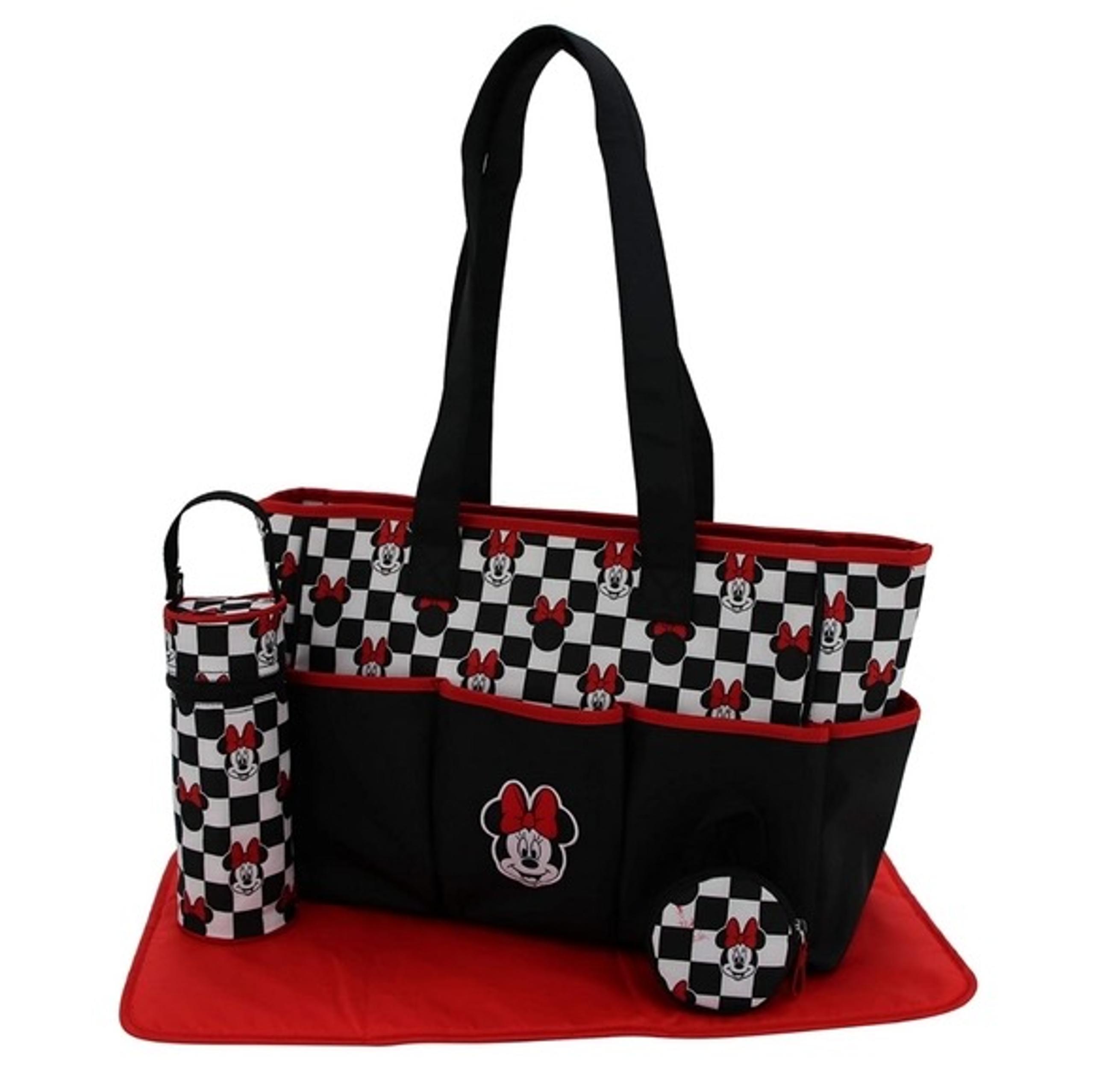 NWT Minnie Mouse 4 Piece Diaper Bag Set