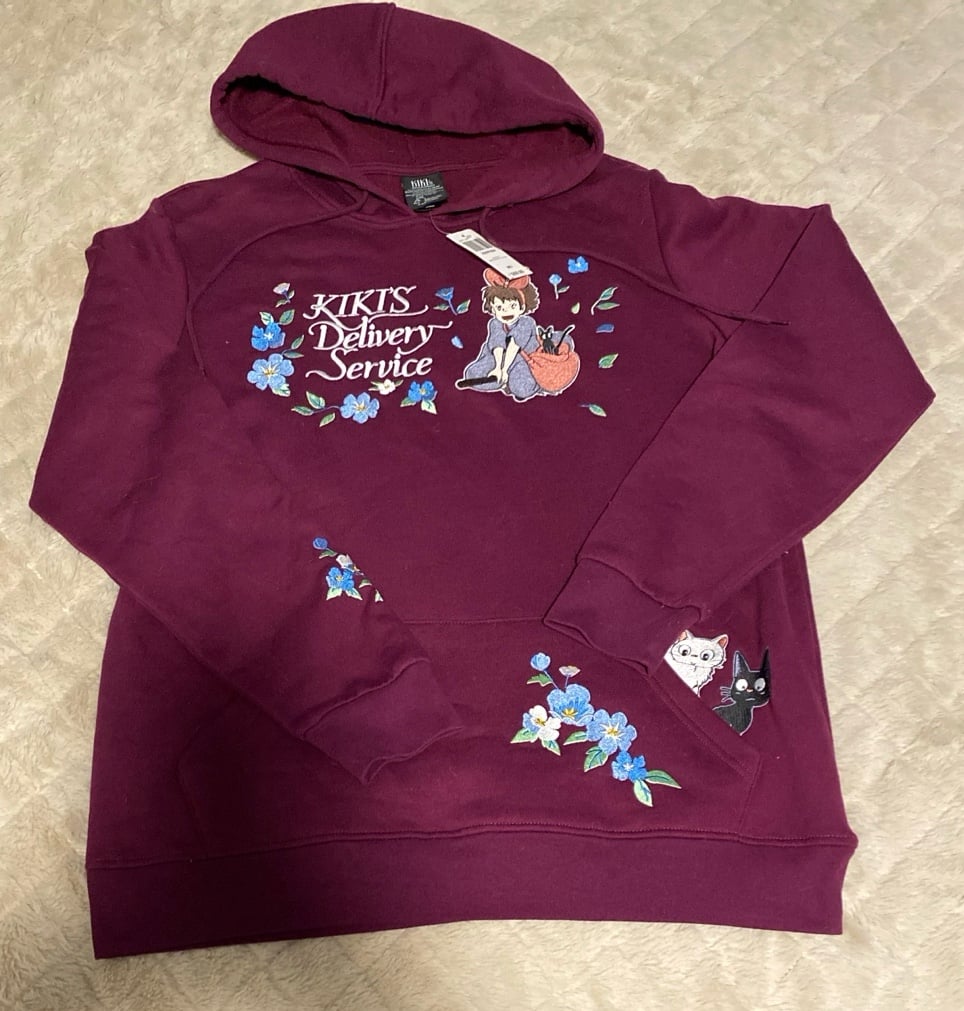 Kiki’s Delivery Service Embellished Adult Hoodie/HTF!